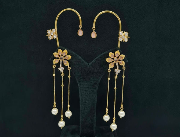 Maximalist Earcuff 08078 - KRISHNA'S SWETA JEWELLERY
