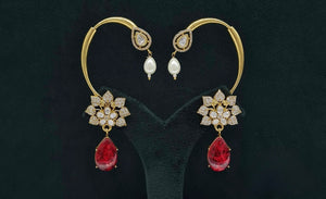 Maximalist Earcuff 08207 - KRISHNA'S SWETA JEWELLERY