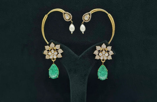 Maximalist Earcuff 08207 - KRISHNA'S SWETA JEWELLERY