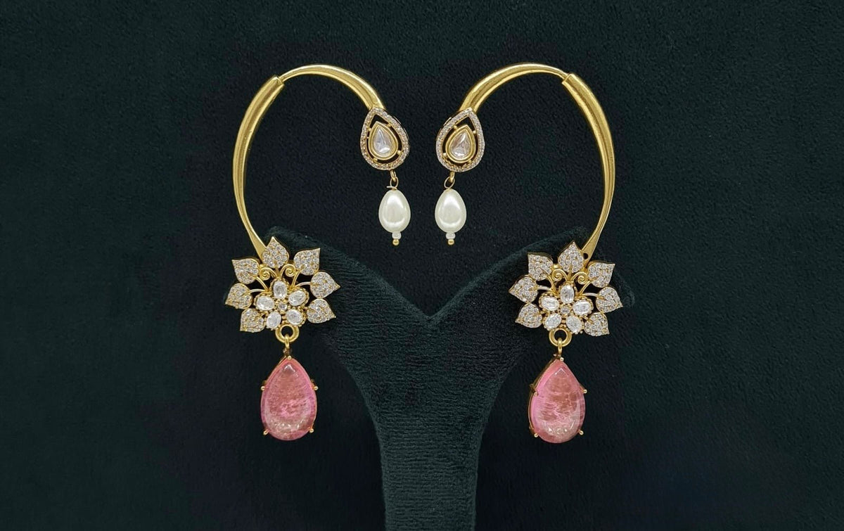 Maximalist Earcuff 08207 - KRISHNA'S SWETA JEWELLERY