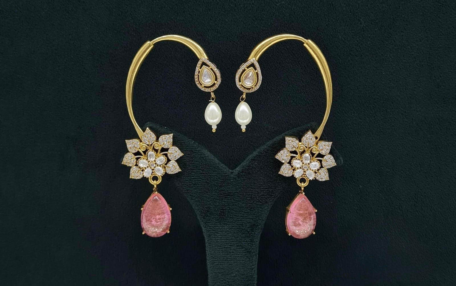 Maximalist Earcuff 08207 - KRISHNA'S SWETA JEWELLERY