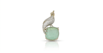 Mayura Verdant Brooch 08184 - KRISHNA'S SWETA JEWELLERY