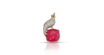 Mayura Verdant Brooch 08184 - KRISHNA'S SWETA JEWELLERY