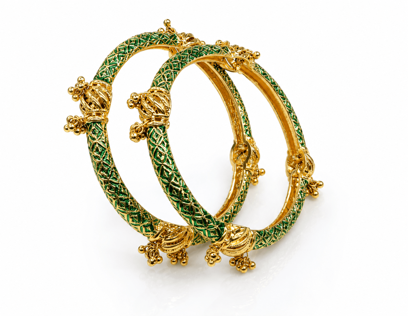 Meena Bangles 05923 - KRISHNA'S SWETA JEWELLERY