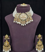 Meenakari Necklace 10706 - KRISHNA'S SWETA JEWELLERY