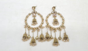 Mehendi Earrings 09537 - KRISHNA'S SWETA JEWELLERY