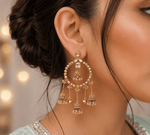 Mehendi Earrings 09537 - KRISHNA'S SWETA JEWELLERY