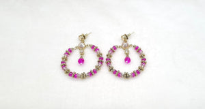 Mehendi Earrings 09538 - KRISHNA'S SWETA JEWELLERY