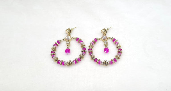 Mehendi Earrings 09538 - KRISHNA'S SWETA JEWELLERY