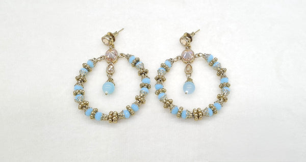 Mehendi Earrings 09538 - KRISHNA'S SWETA JEWELLERY