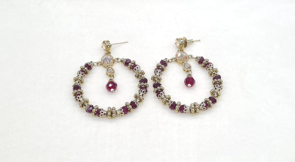 Mehendi Earrings 09538 - KRISHNA'S SWETA JEWELLERY