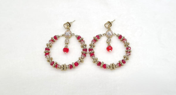Mehendi Earrings 09538 - KRISHNA'S SWETA JEWELLERY