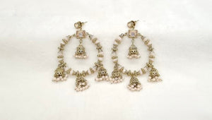 Mehendi Earrings 09556 - KRISHNA'S SWETA JEWELLERY
