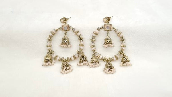 Mehendi Earrings 09556 - KRISHNA'S SWETA JEWELLERY