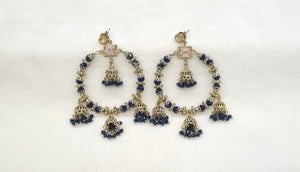 Mehendi Earrings 09556 - KRISHNA'S SWETA JEWELLERY