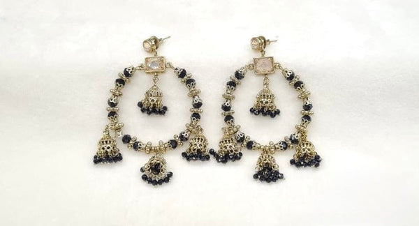 Mehendi Earrings 09556 - KRISHNA'S SWETA JEWELLERY