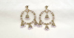 Mehendi Earrings 09556 - KRISHNA'S SWETA JEWELLERY