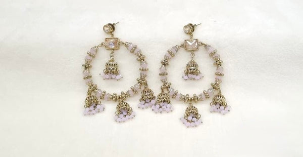 Mehendi Earrings 09556 - KRISHNA'S SWETA JEWELLERY