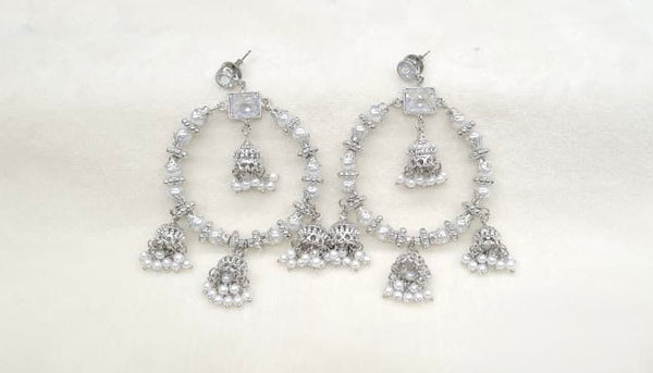 Mehendi Earrings 09556 - KRISHNA'S SWETA JEWELLERY