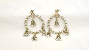 Mehendi Earrings 09556 - KRISHNA'S SWETA JEWELLERY
