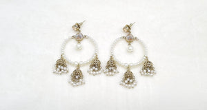 Mehendi Earrings 09557 - KRISHNA'S SWETA JEWELLERY