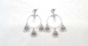 Mehendi Earrings 09557 - KRISHNA'S SWETA JEWELLERY