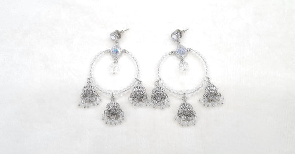 Mehendi Earrings 09557 - KRISHNA'S SWETA JEWELLERY