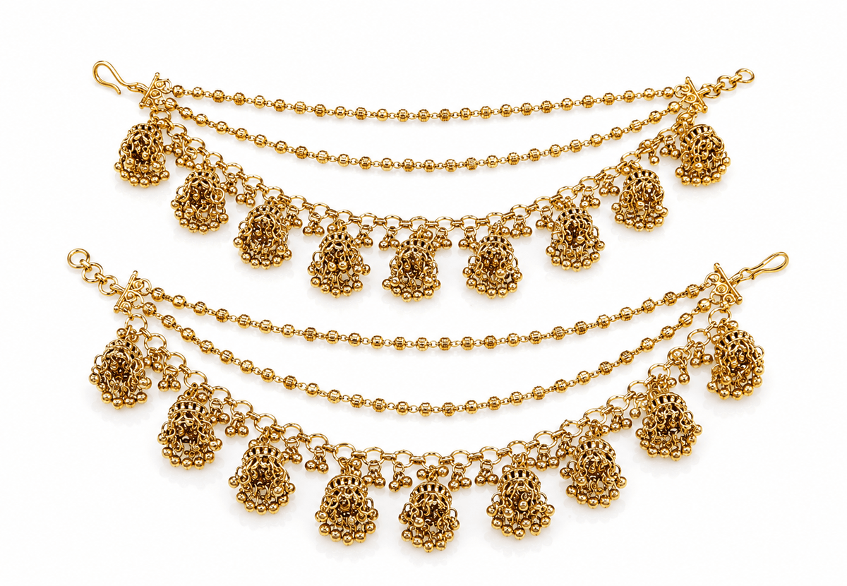 Mehendi Kanchain 08749 - KRISHNA'S SWETA JEWELLERY