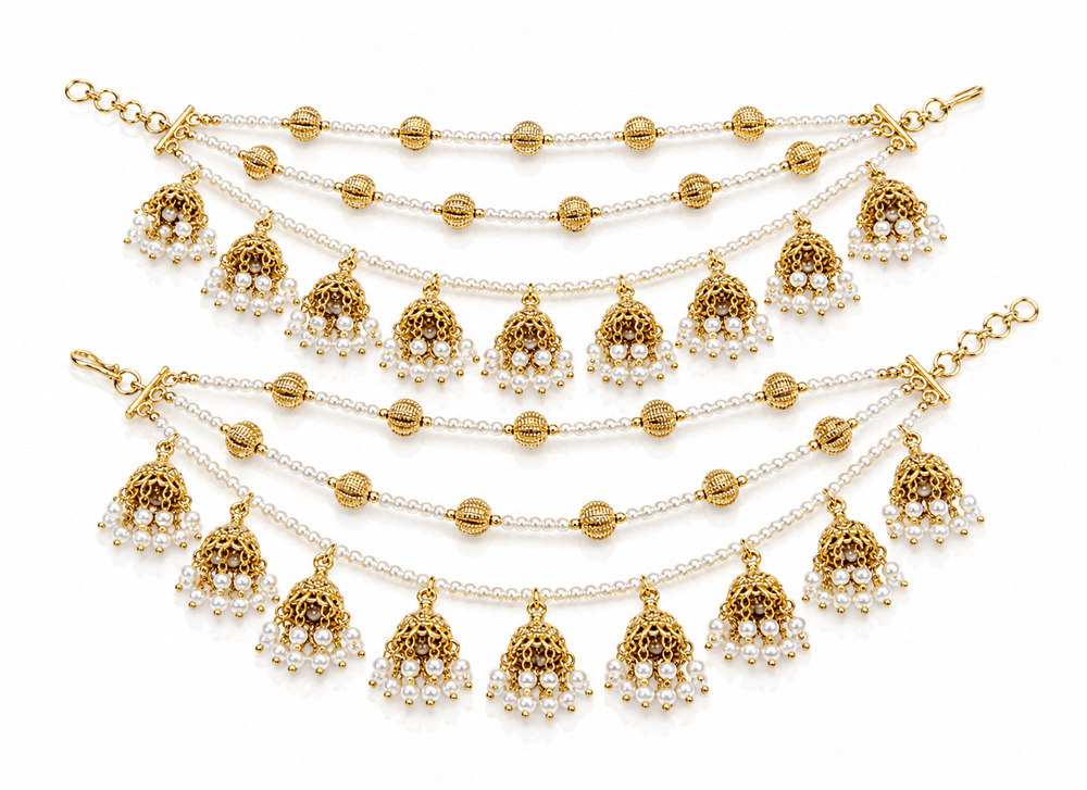 Mehendi Kanchain 08750 - KRISHNA'S SWETA JEWELLERY