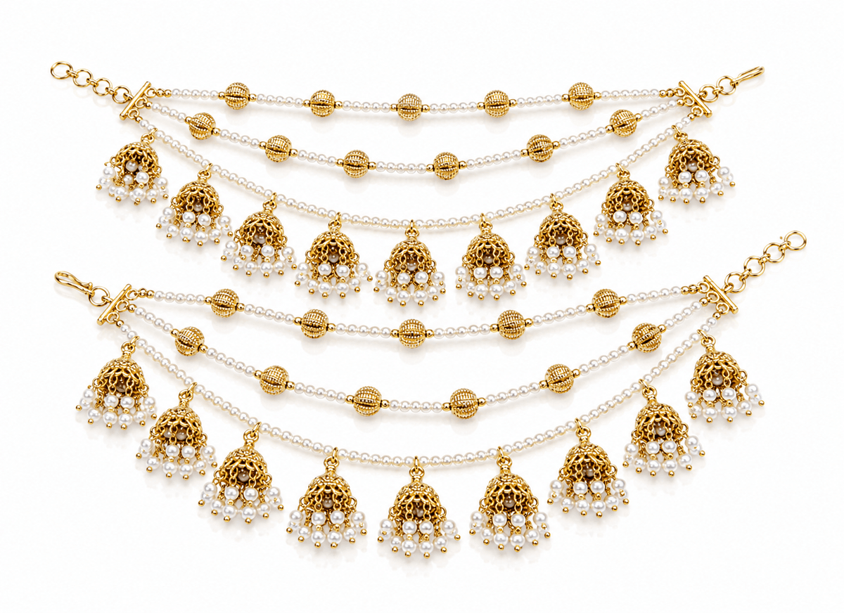 Mehendi Kanchain 08750 - KRISHNA'S SWETA JEWELLERY