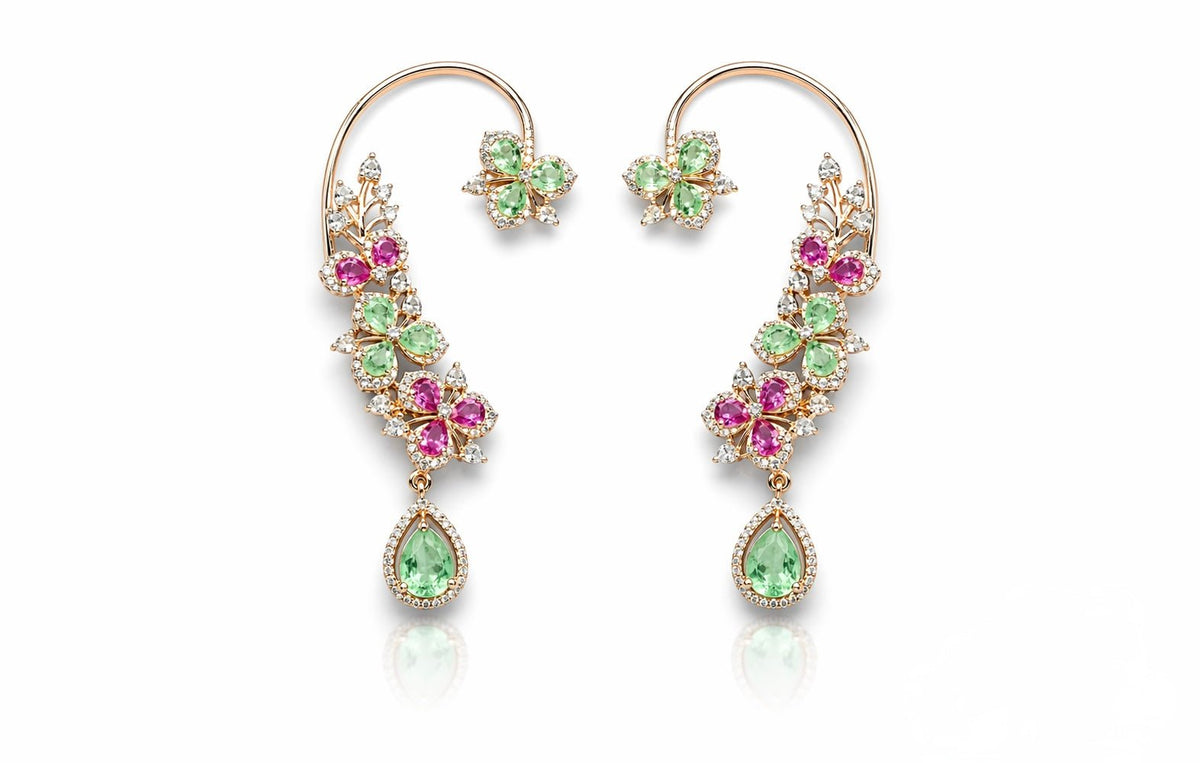 Mintara Earcuff 09460 - KRISHNA'S SWETA JEWELLERY