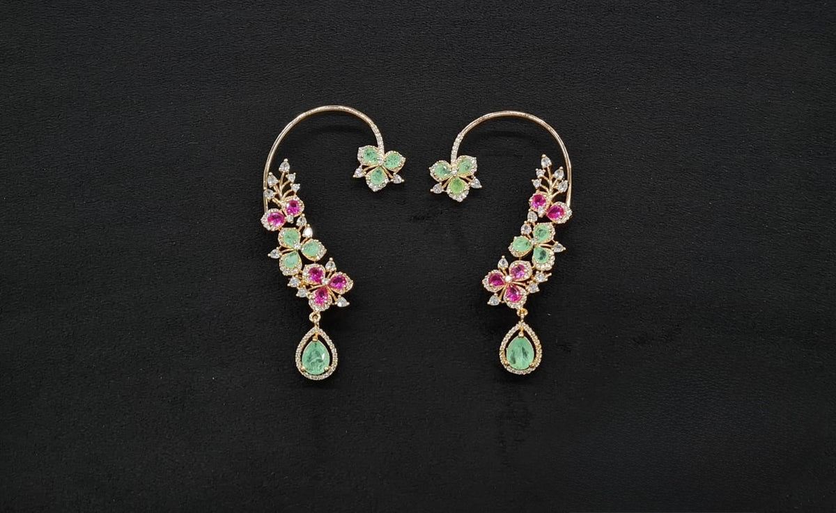 Mintara Earcuff 09460 - KRISHNA'S SWETA JEWELLERY