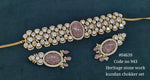 Moissanite Choker 04639 - KRISHNA'S SWETA JEWELLERY