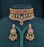 Moissanite Choker 04640 - KRISHNA'S SWETA JEWELLERY