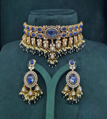 Moissanite Choker 04640 - KRISHNA'S SWETA JEWELLERY
