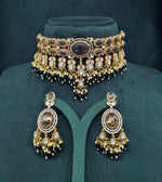 Moissanite Choker 04640 - KRISHNA'S SWETA JEWELLERY