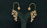 Moissanite Earcuff 08563 - KRISHNA'S SWETA JEWELLERY