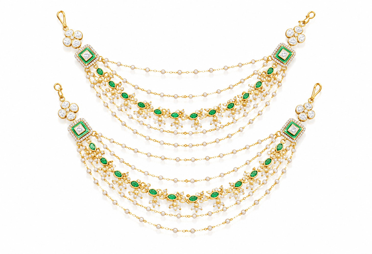 Moissanite kanchain 04070 - KRISHNA'S SWETA JEWELLERY