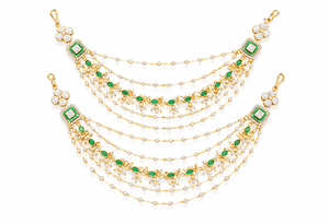 Moissanite kanchain 04070 - KRISHNA'S SWETA JEWELLERY