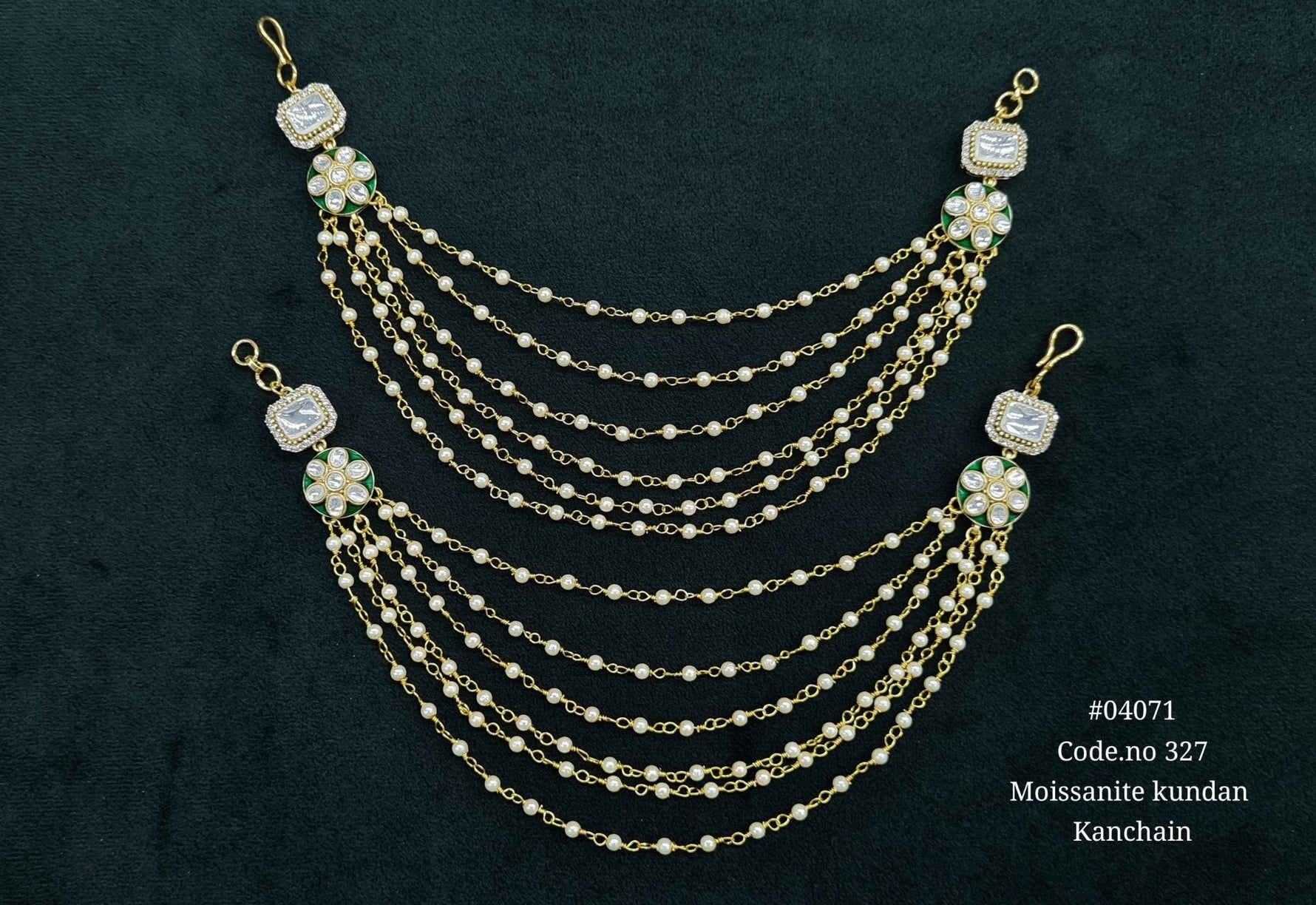 Moissanite kanchain 04071 - KRISHNA'S SWETA JEWELLERY