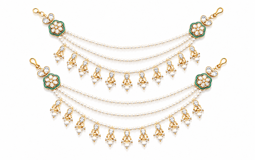 Moissanite Kanchain 04072 - KRISHNA'S SWETA JEWELLERY