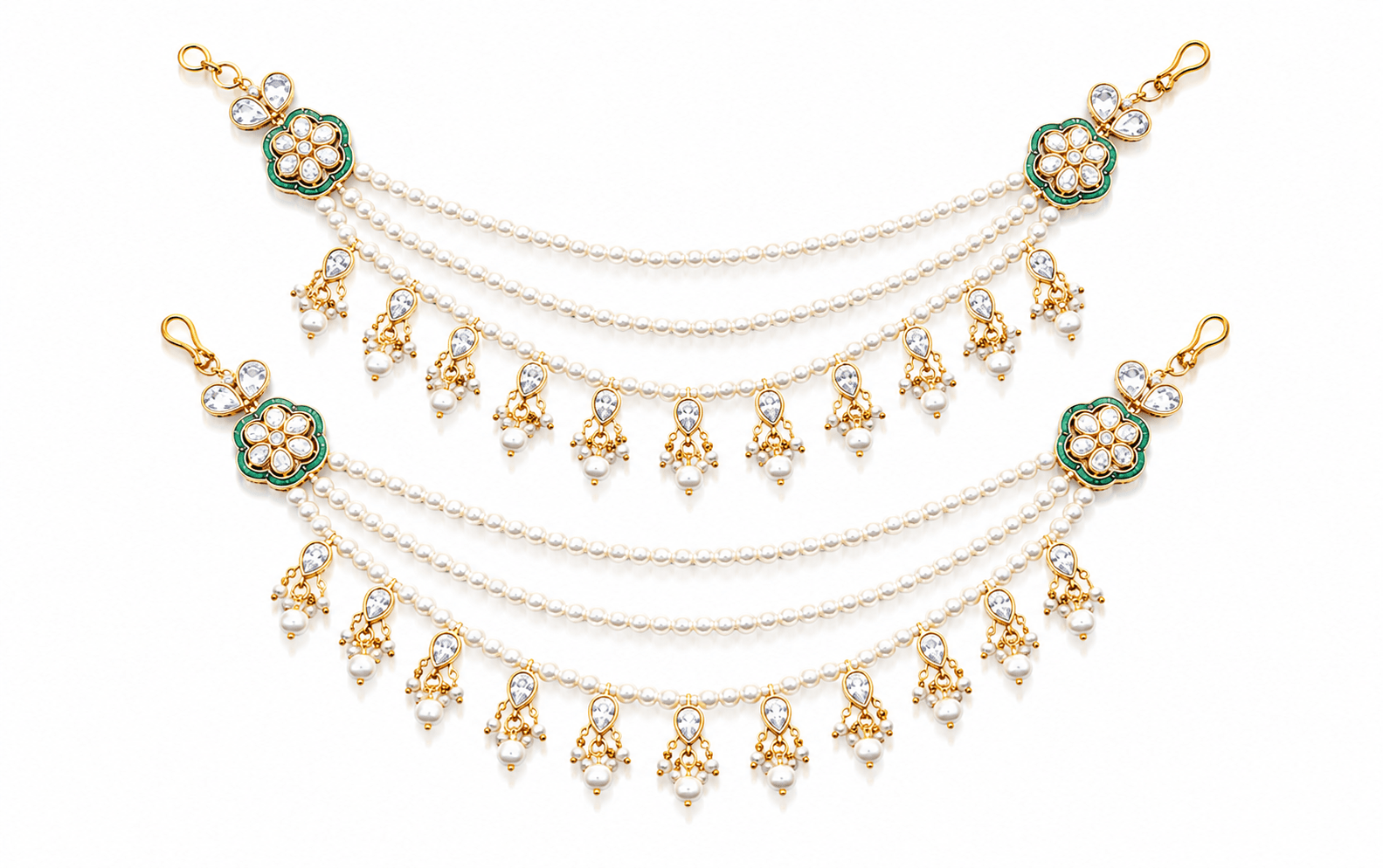 Moissanite Kanchain 04072 - KRISHNA'S SWETA JEWELLERY