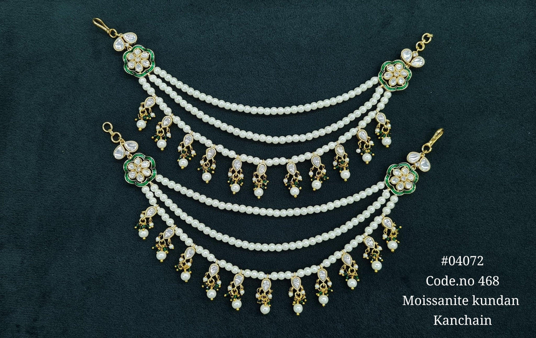 Moissanite Kanchain 04072 - KRISHNA'S SWETA JEWELLERY