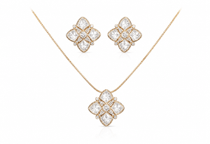 Moissanite Pendant 11429 - KRISHNA'S SWETA JEWELLERY