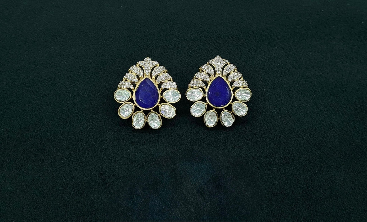Moissanite Tops 09090 - KRISHNA'S SWETA JEWELLERY