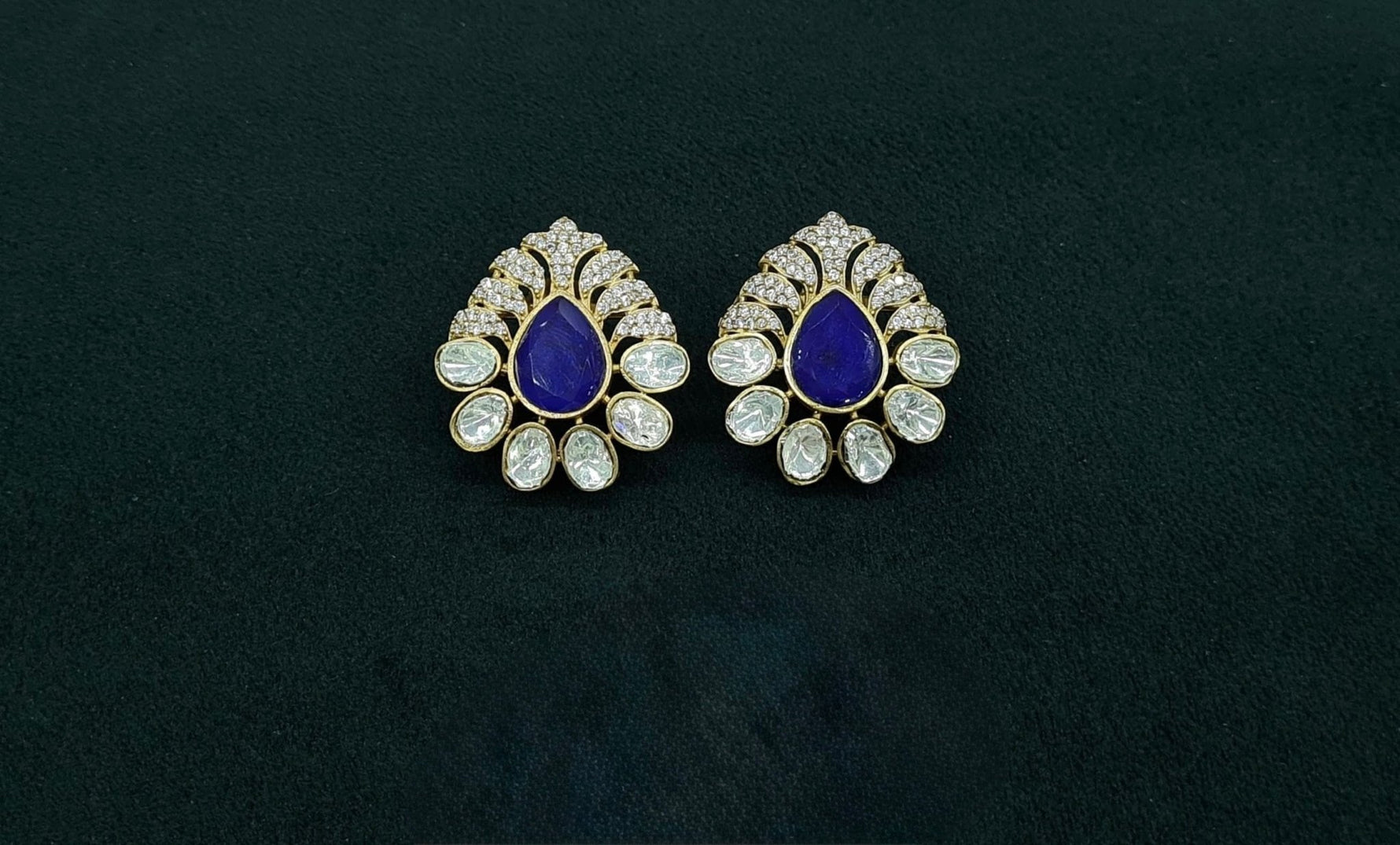 Moissanite Tops 09090 - KRISHNA'S SWETA JEWELLERY