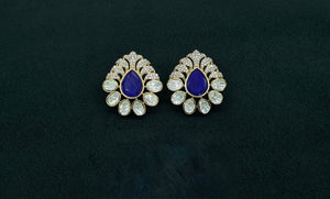 Moissanite Tops 09090 - KRISHNA'S SWETA JEWELLERY