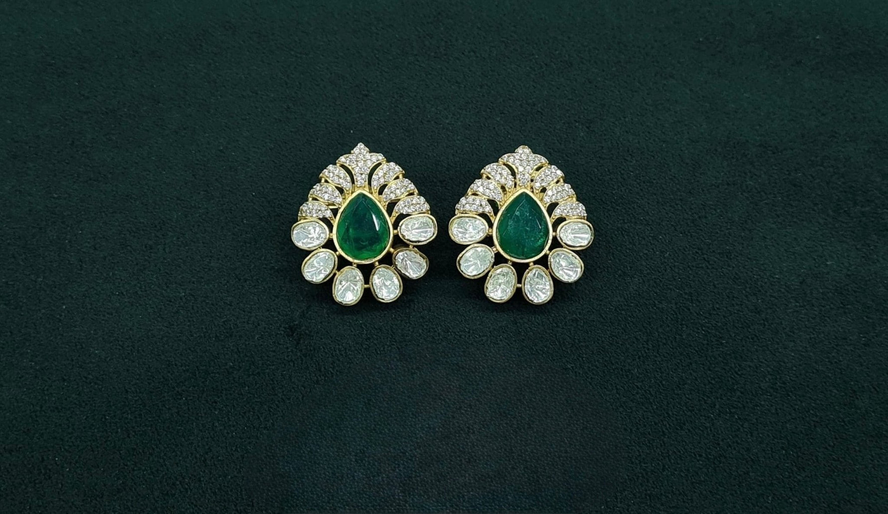 Moissanite Tops 09090 - KRISHNA'S SWETA JEWELLERY