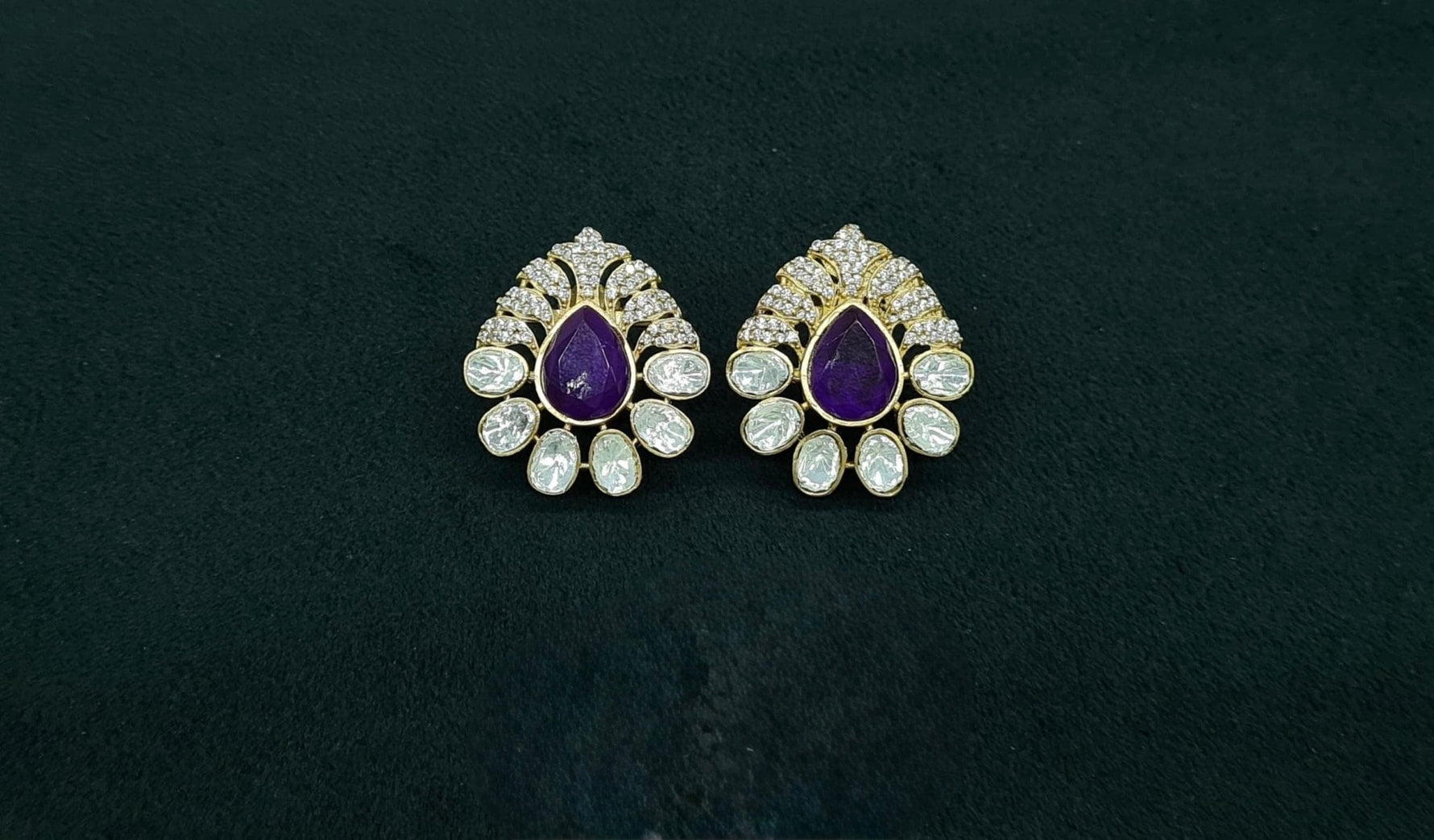 Moissanite Tops 09090 - KRISHNA'S SWETA JEWELLERY
