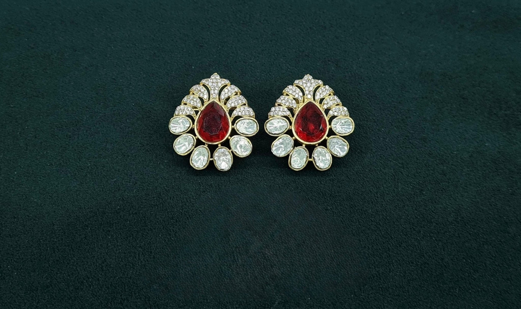 Moissanite Tops 09090 - KRISHNA'S SWETA JEWELLERY